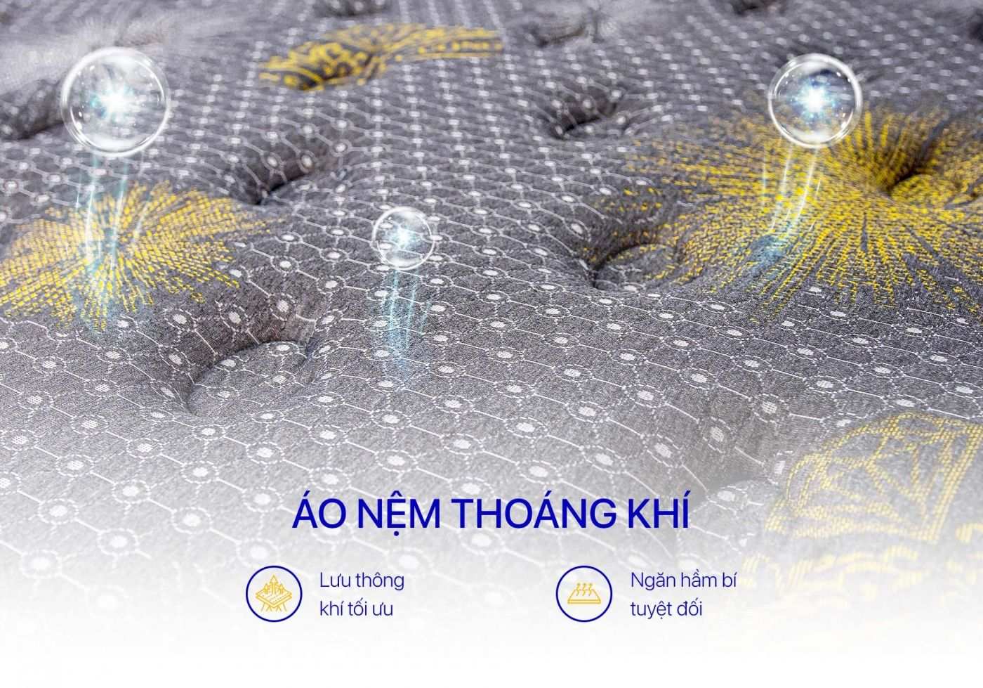 Nệm Lò Xo Túi Kim Cương Titanium Plus 8 Nệm Lò Xo Túi Kim Cương Titanium Plus
