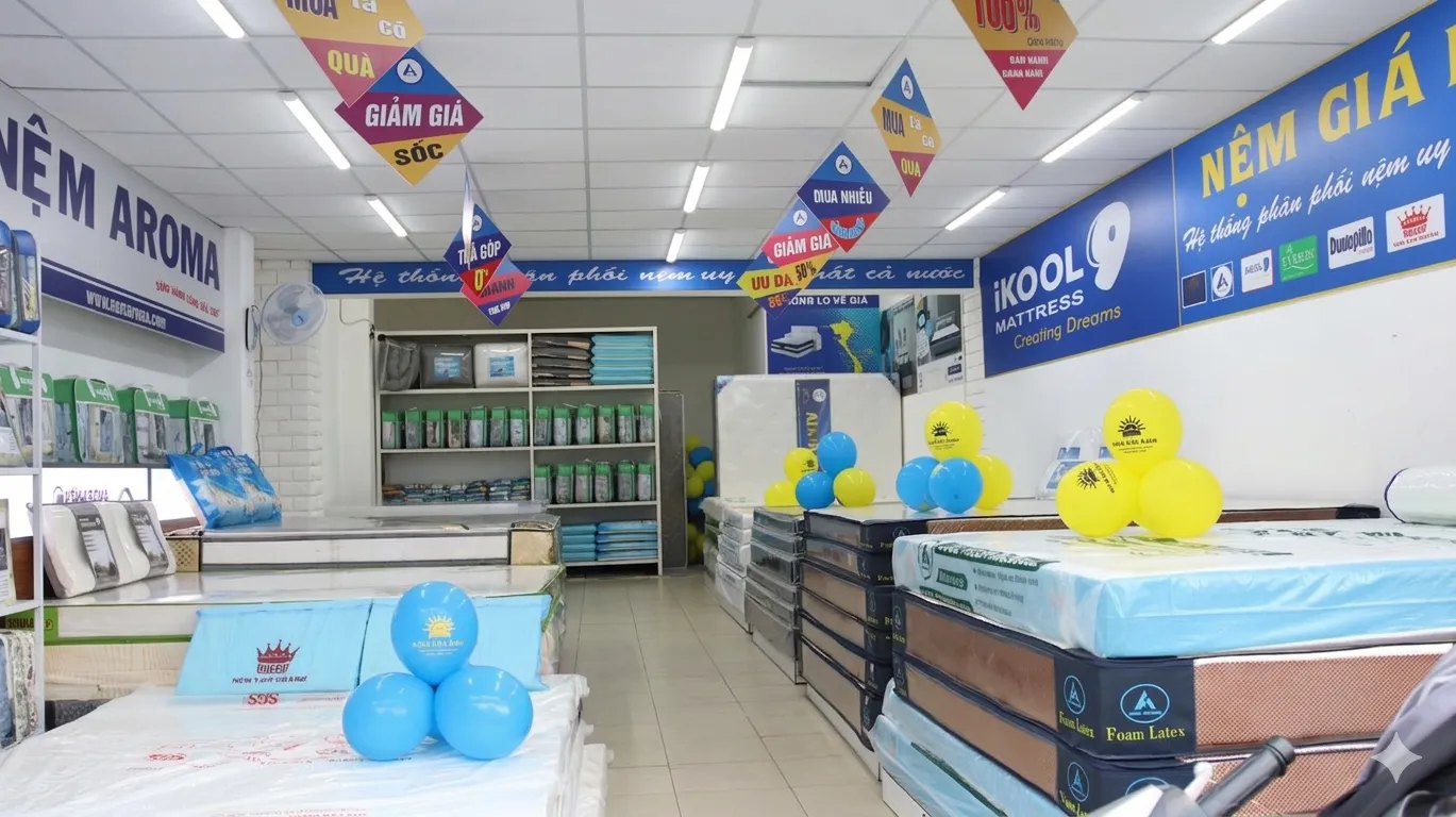 Nệm Vạn Thành chính hãng được bán ở đâu 7 Nệm Vạn Thành chính hãng được bán ở đâu
