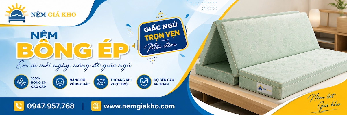 Nệm Bông Ép