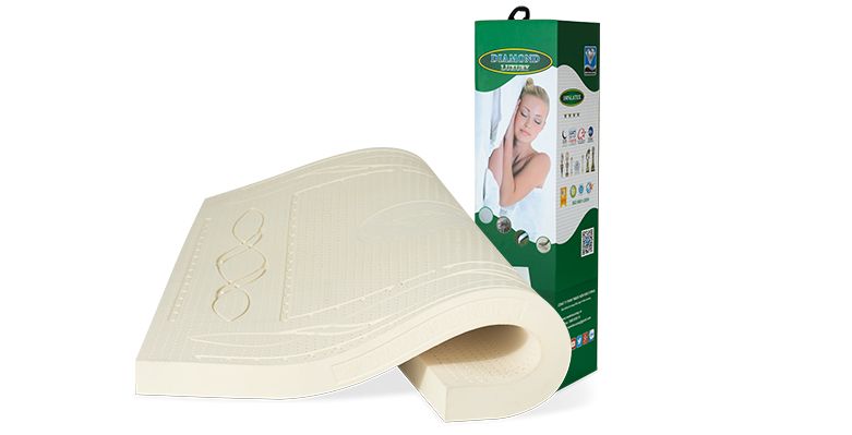 Nệm cao su thiên nhiên Kim Cương Cần Thơ 7 NỆM CSTN XUẤT KHẨU PRINCESS DIAMOND LUXURY