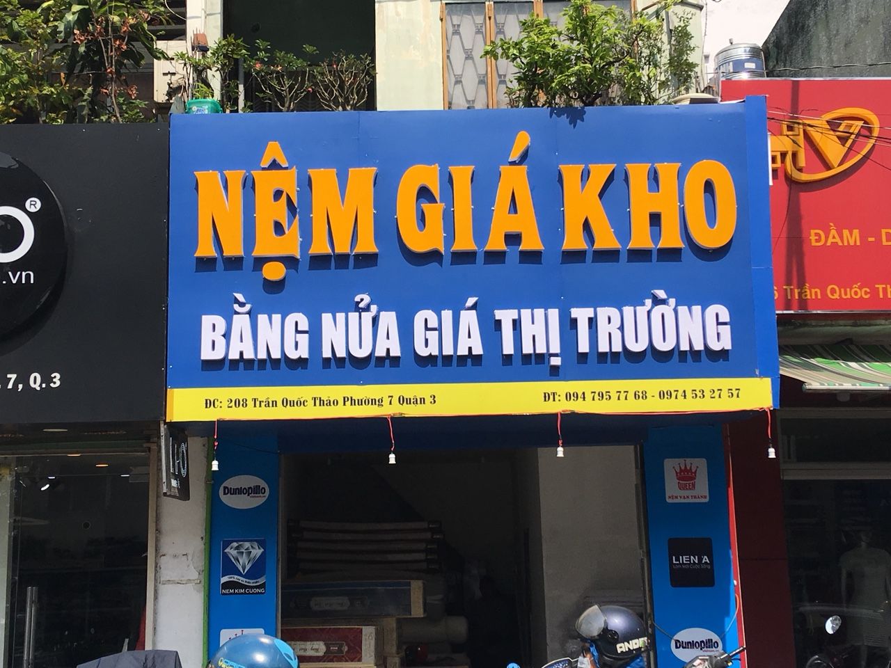 cửa hàng bán nệm cao su kim cương quận 1 6 cửa hàng bán nệm cao su kim cương quận 1