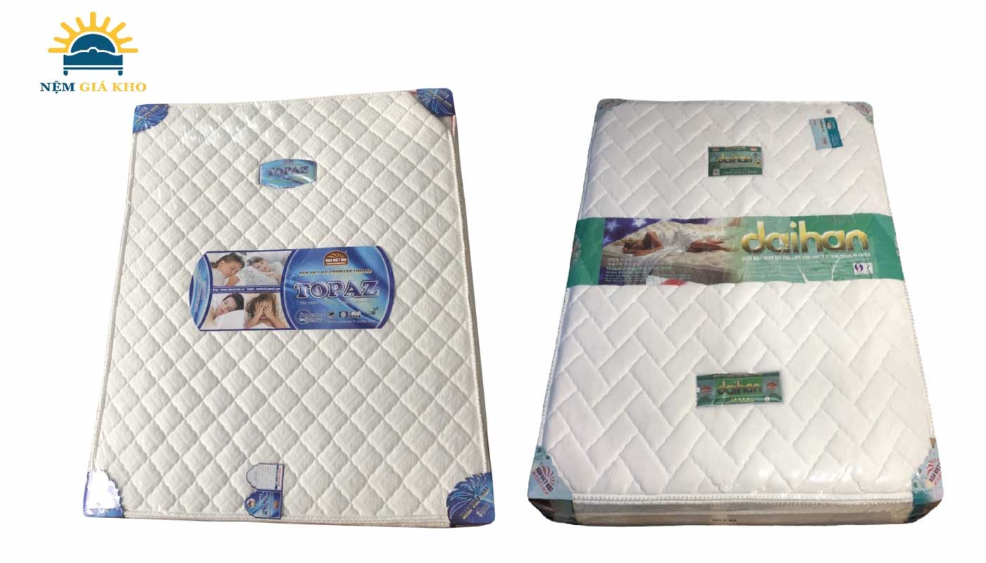 So sánh - Đánh giá chất lượng nệm lò xo túi và lò xo liên kết