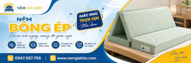 Nệm bông ép giá rẻ