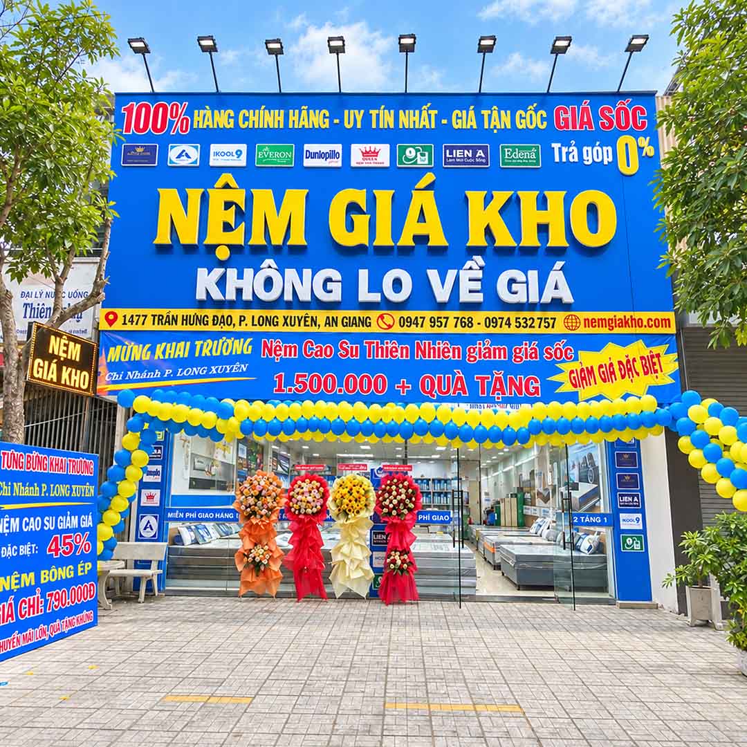 Nệm Giá Kho Long Xuyên