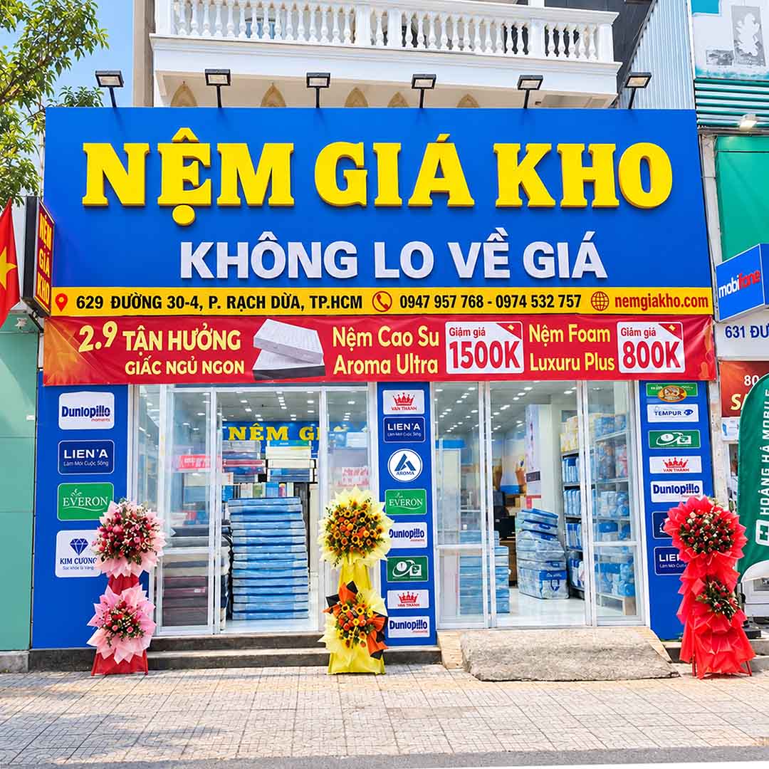 Nệm Giá Kho Rạch Dừa