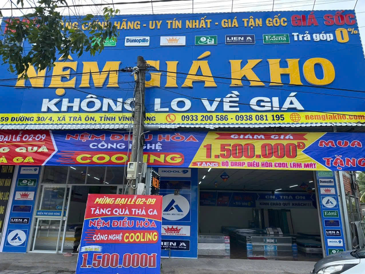 Nệm Giá Kho Trà Ôn Vĩnh Long