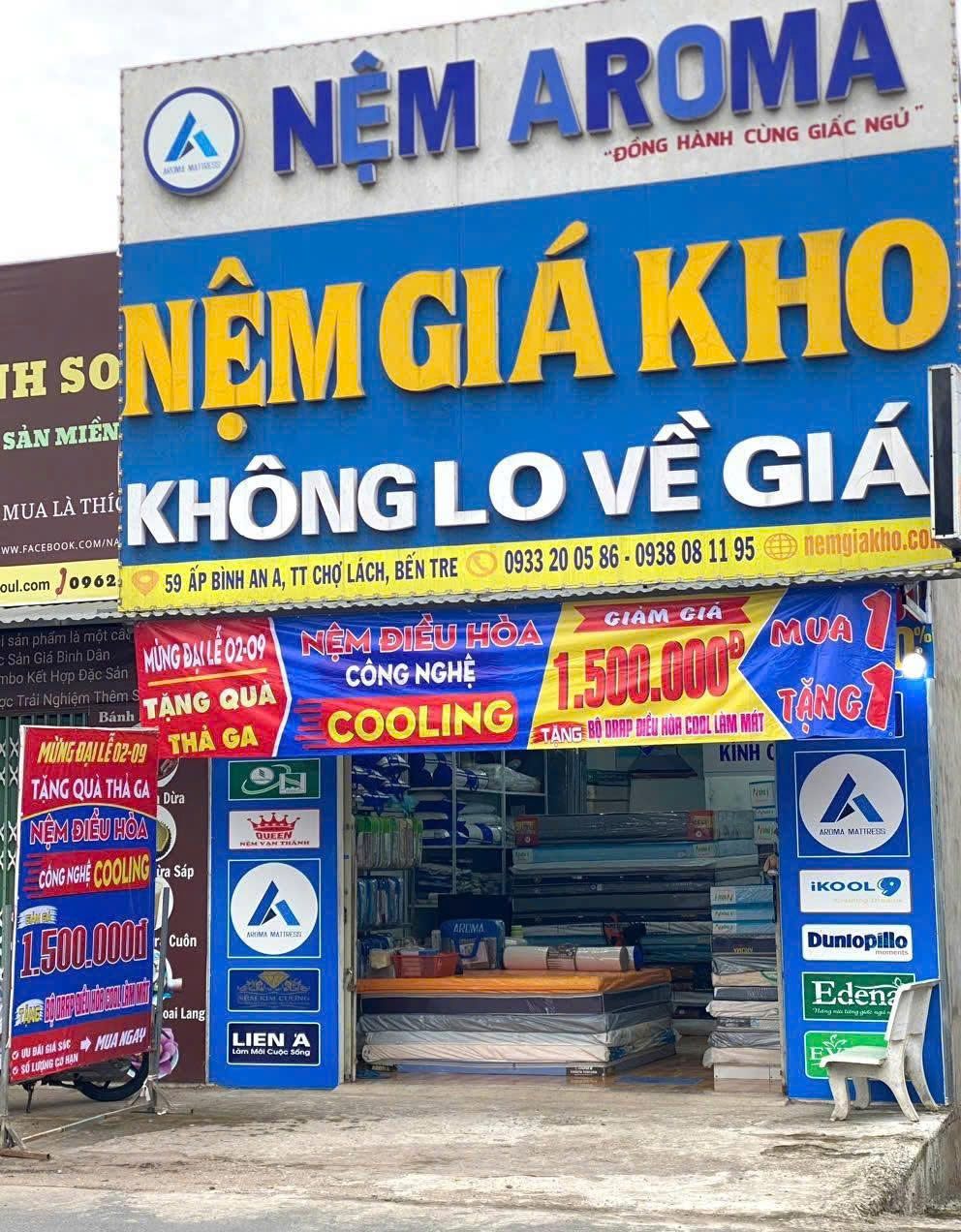 Nệm Giá Kho Chợ Lách