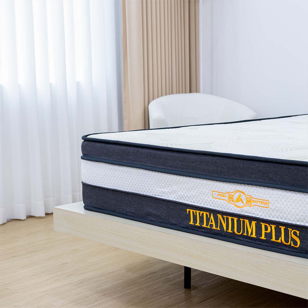 Nệm lò xo túi Aroma Titanium Plus 2 Nệm lò xo túi Aroma Titanium Plus - Ảnh 2