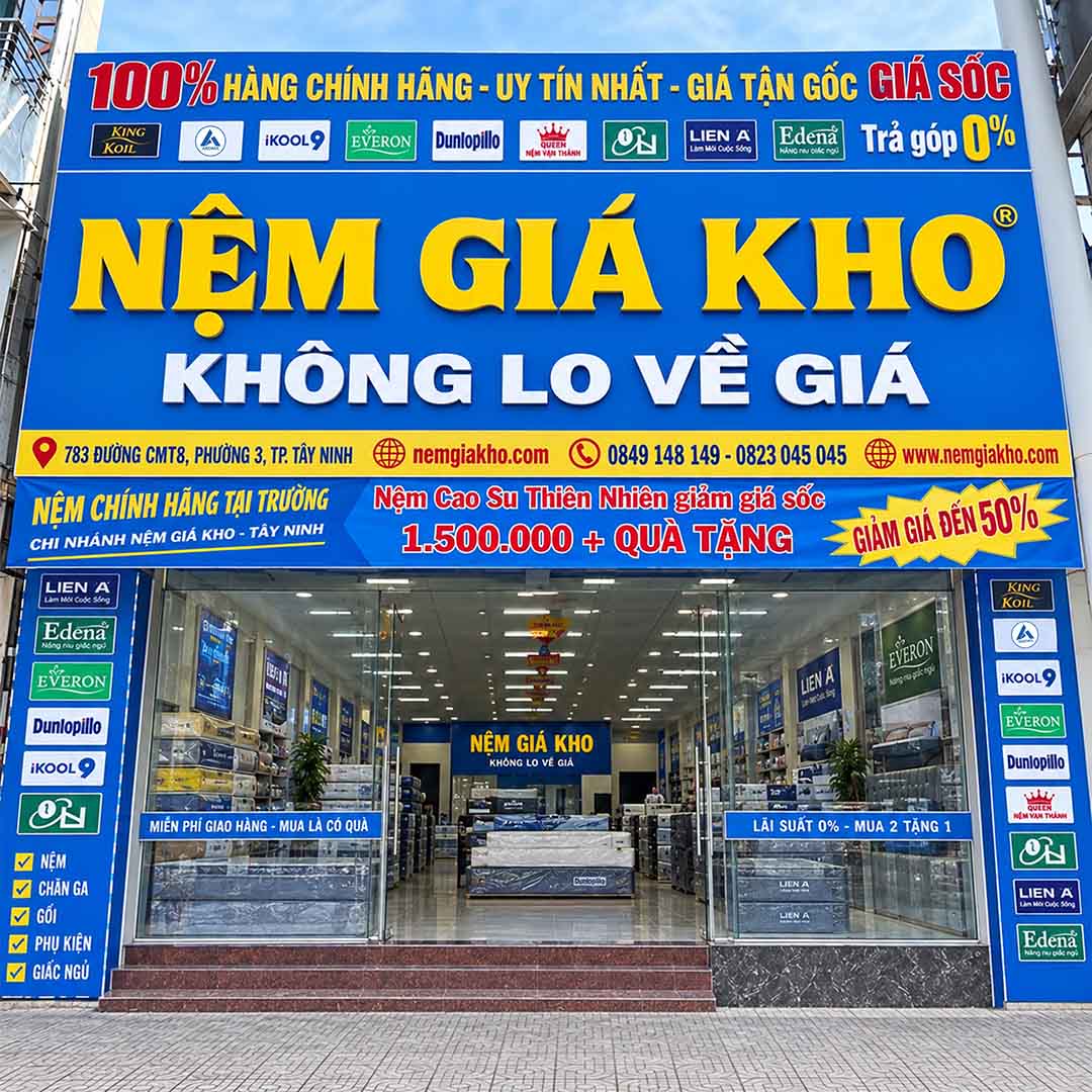 Nệm Giá Kho Tây Ninh 2