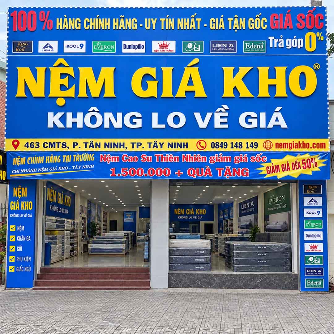 Nệm Giá Kho Tây Ninh 1