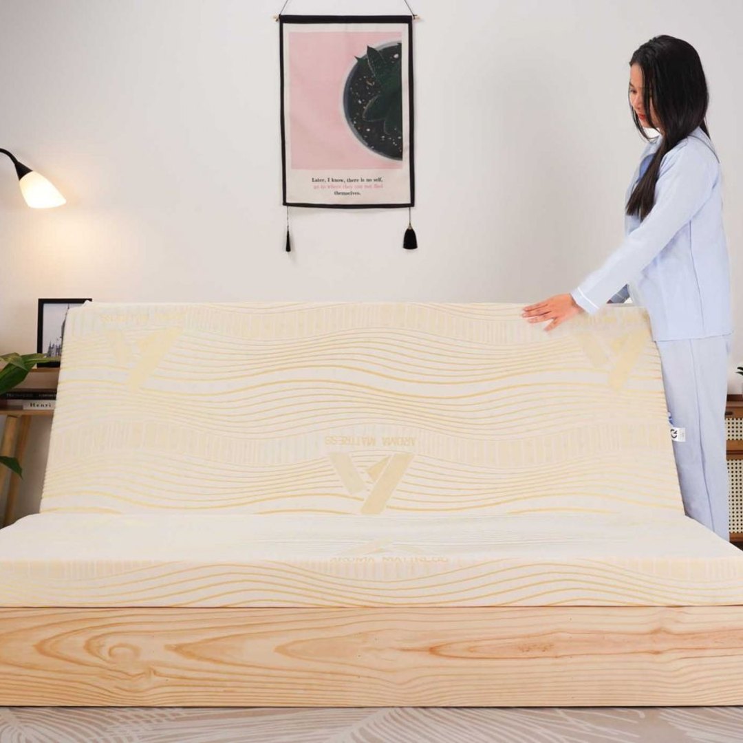 Nệm foam là gì? Ưu nhược điểm và cách chọn nệm foam tốt 16 Bảo quản nệm foam – đặt nệm trên mặt giường phẳng, chắc chắn