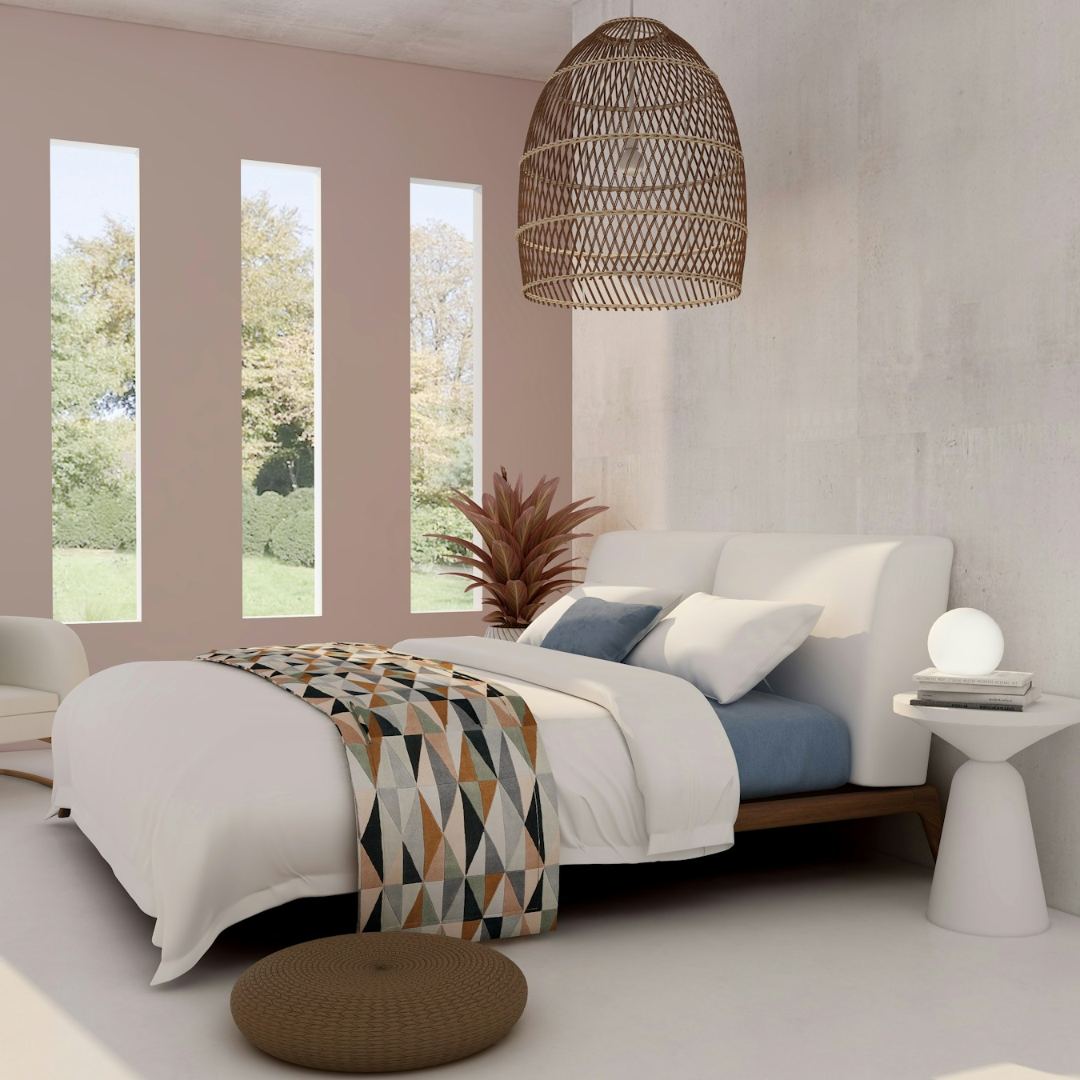 Kích thước nệm cao su chuẩn và cách chọn cỡ nệm phù hợp 7 Phòng ngủ với nệm vừa khung giường – cách chọn kích thước nệm cao su