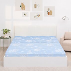 Đệm bông tinh khiết Sông Hồng Vỏ Gấm