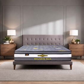 Nệm Lò Xo Túi Kim Cương Titanium Plus