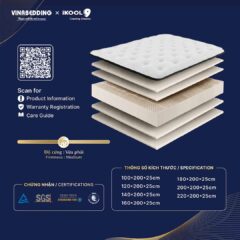 Nệm cao su iSleep President 12 Untitled 8 240x240 26265a594ee3fe955d396703332c787a