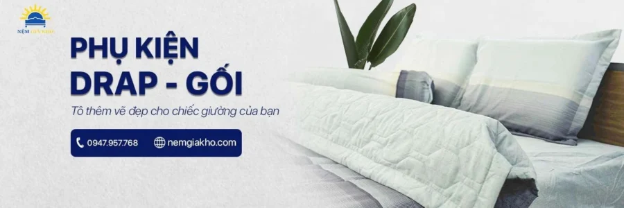 Chăn - Drap - Gối - Topper