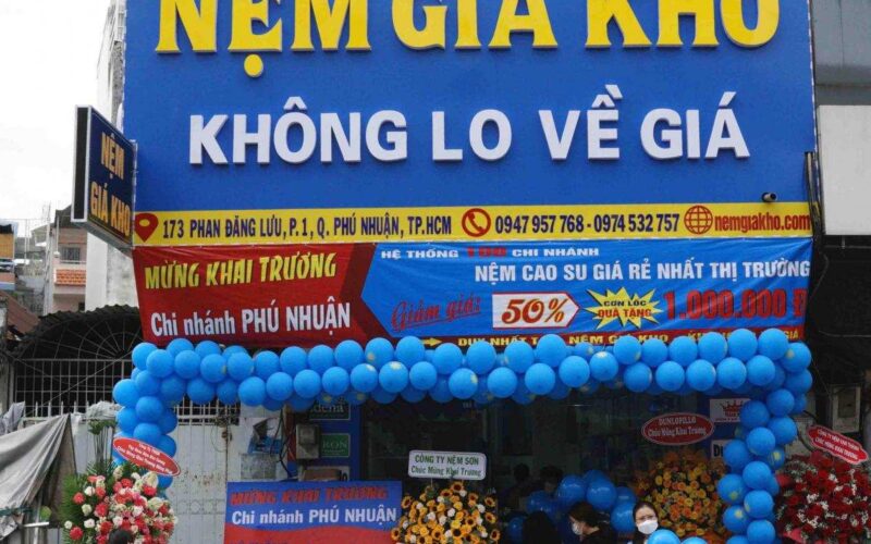 Cửa Hàng Chuyên Bán nệm Lò Xo Liên Á Giá Rẻ Quận 3