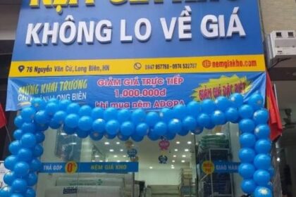 Cửa hàng đệm cao su chính hãng long biên hà nội