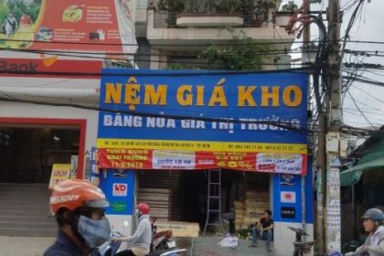 Cửa hàng nệm cao su ,lò xo , bông ép bình chánh