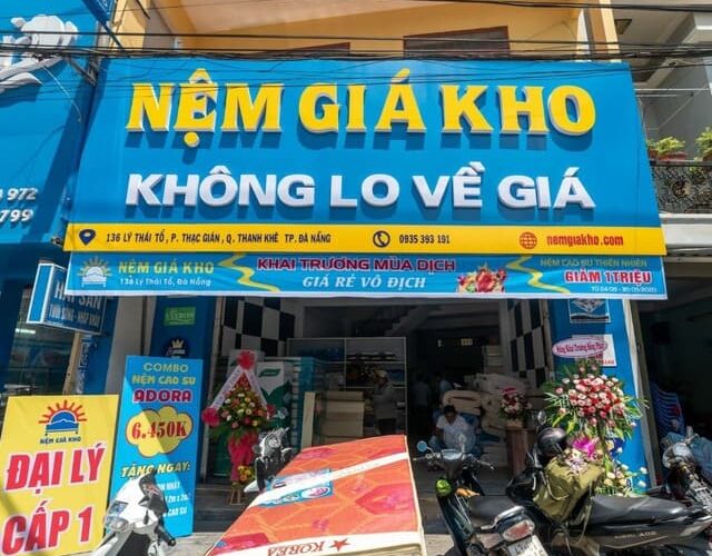 Cửa hàng nệm giá rẻ tại Đà Nẵng