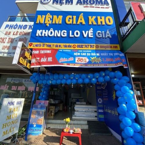 Cửa hàng nệm giá rẻ tại thị trấn Đak Mil tỉnh Đak Nông