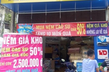 Cửa hàng nệm giá kho tại quận 11