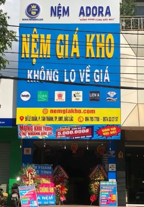 Đại lý nệm lò xo giá rẻ tại Buôn Ma Thuột