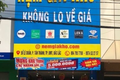 Đại lý nệm lò xo giá rẻ tại Buôn Ma Thuột