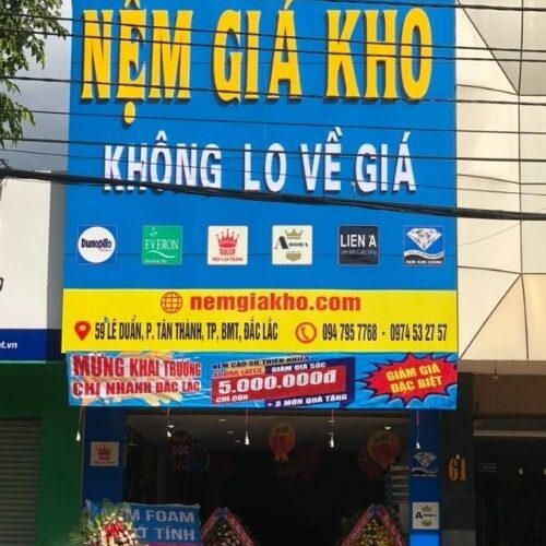 Đại lý nệm lò xo giá rẻ tại Buôn Ma Thuột