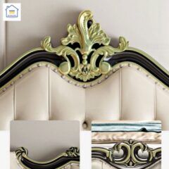 Giường bọc nệm hoàng gia GK01 11 Giường bọc nệm hoàng gia GK01