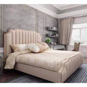 Giường bọc nệm vải G07