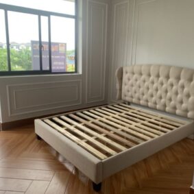 Giường bọc nệm xuất khẩu