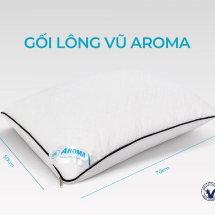 Gối nằm lông vũ Aroma