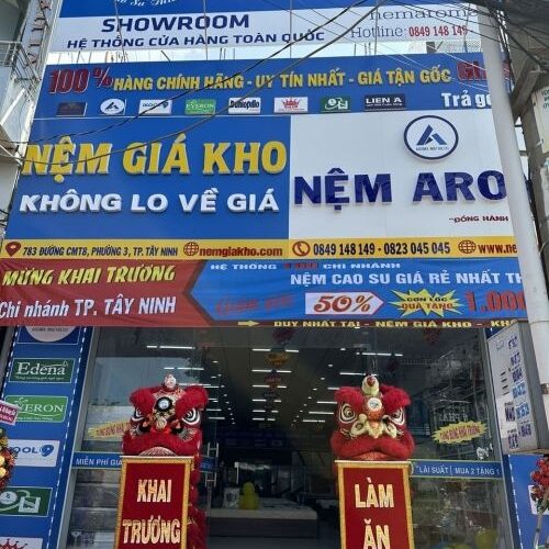 Khai trương chi nhánh nệm giá kho mới tại thành phố Tây Ninh
