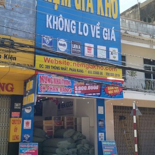 Cửa hàng đại lý nệm giá rẻ tại Phan Rang