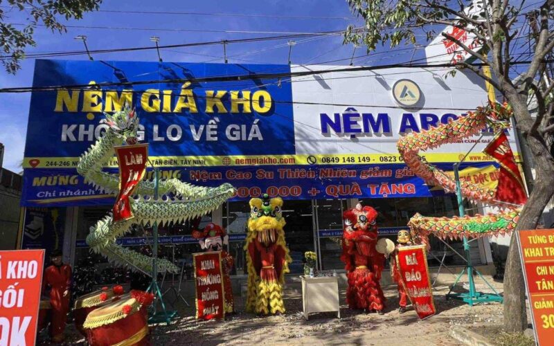 Khai trương chi nhánh nệm giá kho tại Tân Biên Tây Ninh