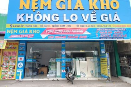 Khai trương chi nhánh nệm giá kho tại Trảng Bom Đồng Nai