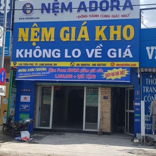 Khai trương cửa hàng nệm giá kho Long Khánh