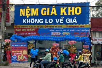 Khai trương cửa hàng nệm giá kho tại thành phố Ngã Bảy Hậu Giang