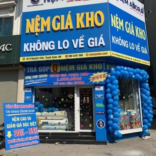 Khai Trương cửa hàng Nệm giá kho Thanh Xuân Hà Nội