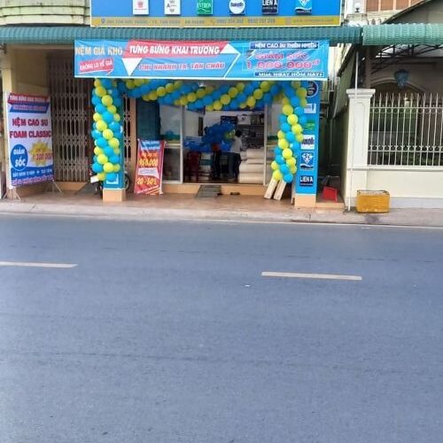 Khai trương cửa hàng nệm giá kho thị xã Tân Châu An Giang