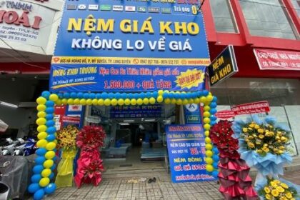 Khai Trương Cửa Hàng Nệm Giá Kho Thứ 3 Tại TP. Long Xuyên