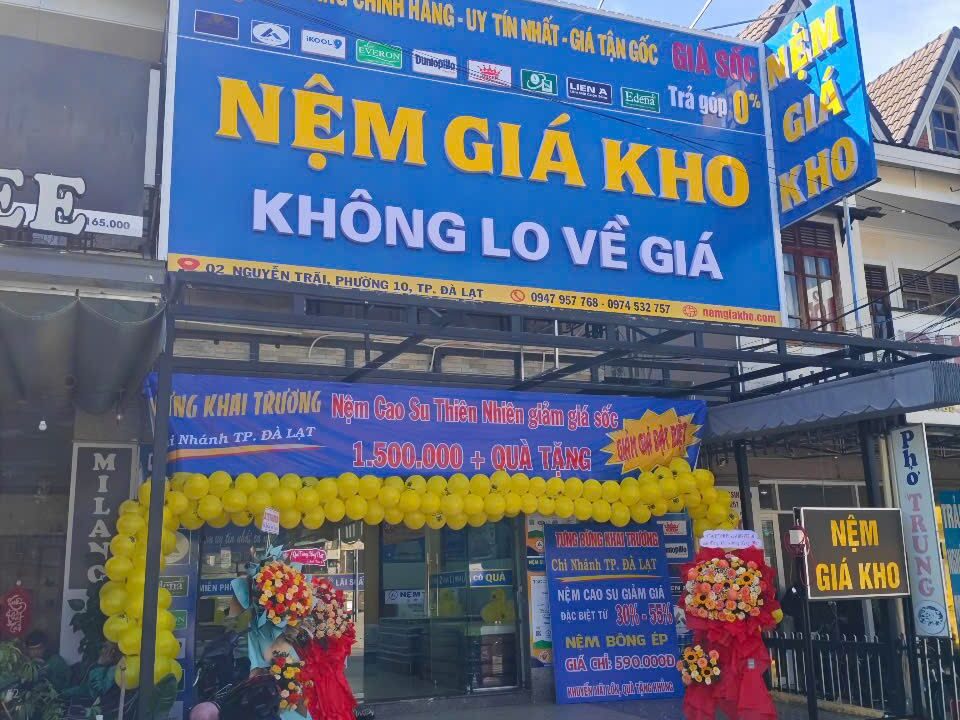 KHAI TRƯƠNG NỆM GIÁ KHO ĐÀ LẠT – SIÊU ƯU ĐÃI CHÀO ĐÓN KHÁCH HÀNG!