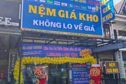 KHAI TRƯƠNG NỆM GIÁ KHO ĐÀ LẠT – SIÊU ƯU ĐÃI CHÀO ĐÓN KHÁCH HÀNG!