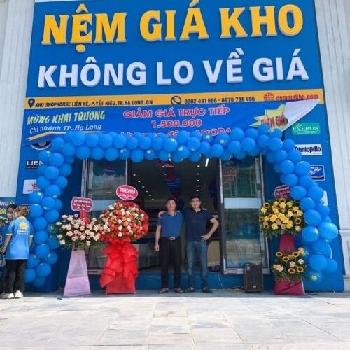Cửa hàng đệm giá rẻ tại thành phố Hạ Long