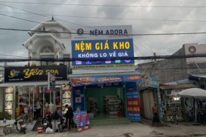 Khai trương showroom nệm giá kho tại Phan Rí Bình Thuận
