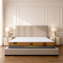 Nệm Lò Xo Túi Cao Su Gold 2 Viền Kim Cương