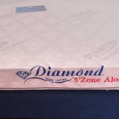 Nệm cao su Kim Cương Diamond 5'Zone ALOELUX 8 Nệm cao su Kim Cương Diamond 5'Zone ALOELUX
