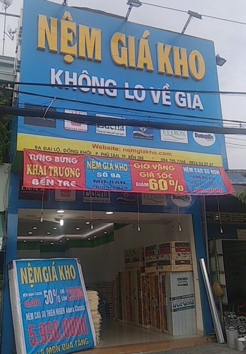 Nệm cao su nhân tạo Vũng Tàu