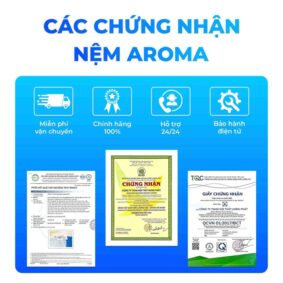 Nệm cao su thiên nhiên Aroma Organic